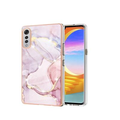 China Anti-drop 2021 New Arrivals Unique Designs TPU Marble Mobile Phone Case For LG Velvet 4G/5G-G9 Velvet for sale