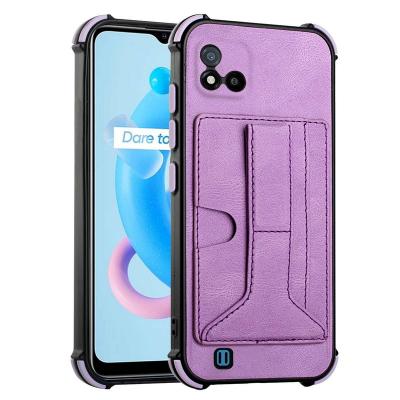 China Anti-fall TPU PC Phone Case For Realme C20 for sale