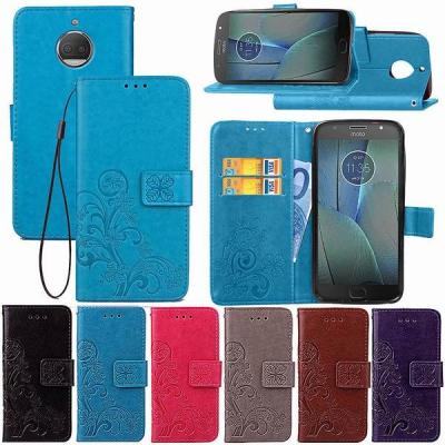 China Luxury Fashionable Flip Card Wallet Leather Case Cover for Moto G5S, for Moto G6 Case for sale