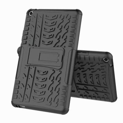 China Eco-friendly Kickstand Tablet Cover For Huawei T3 8 Armor Case Shockproof TPU+PC 2in1 for sale