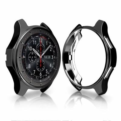 China Eco - Friendly Protective Bumper Shell For Samsung Galaxy Watch 42mm Soft TPU Plated Case for sale