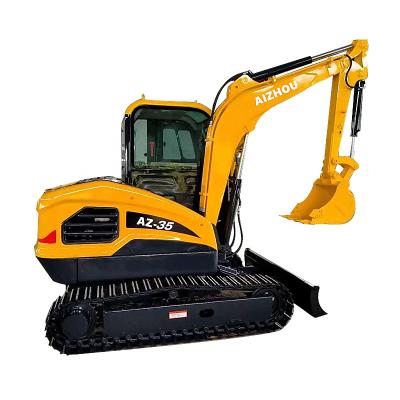 China Construction worksÂ   China 4T Mini Small Micro Crawler Excavator Machine Electric Hydraulic Bagger Digger Mini Excavator for sale