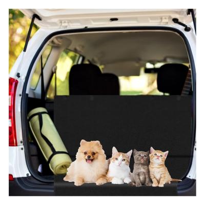 China Luxury Dog Car Seat Cover Pet Back Seat Protector Travel Hammock Protector Scratchproof Waterproof Viable Car Seat Cover for sale