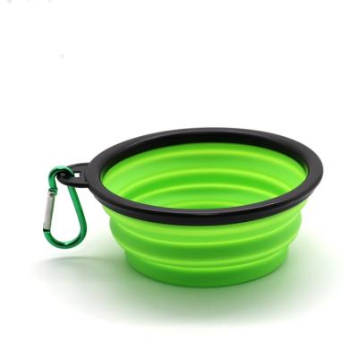 China Viable Hot Selling Amazon Collapsible Dog Bowl, Collapsible Expanding Cup Dish for Pet Cat Food Water Feeding Portable Travel Bowl Pet Bowl for sale