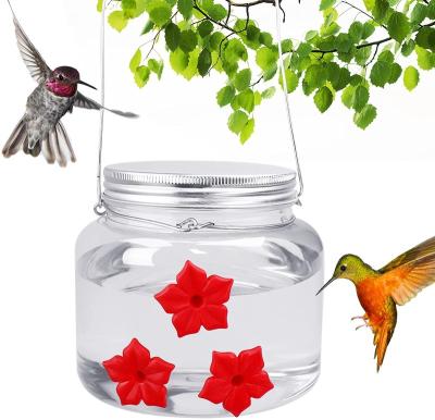 China Wholesale Auto Wild Window Glass Bird Water Dispenser Feeder Driver Garden Station Outdoor Hanging Snoring Bottle Drinker Large for sale