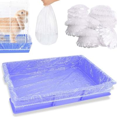 China Food Grade Moisture Proof Pe Cling Clear Plastic Hedgehog Bunny Bag Toilet Film Hamster Totoro Rabbit Wrap Film Cage Liner Disposable Hedgehog Animals for sale