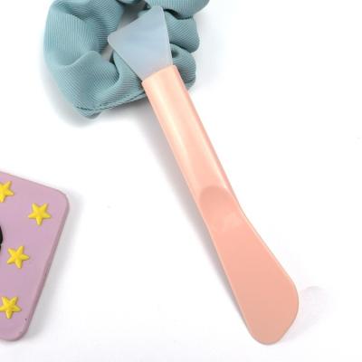 China New Next Eco-friendly Cosmetic Mask Applicator Accessories Soft Face Mask Brush Silicone Facial Brush for sale