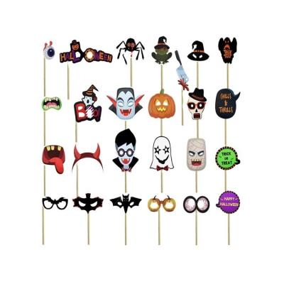 China Gift Toy New Halloween Balloon Decoration Set Halloween Letter Pull Flag Banner Photo Spiral Layout for sale