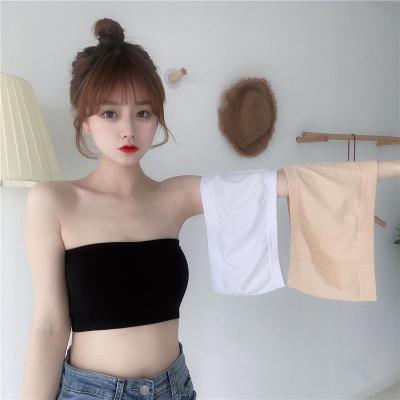 China Sustainable Sports Tube Top High Quality Soft And Breathable Strapless Bra Chest Wrap Sexy for sale