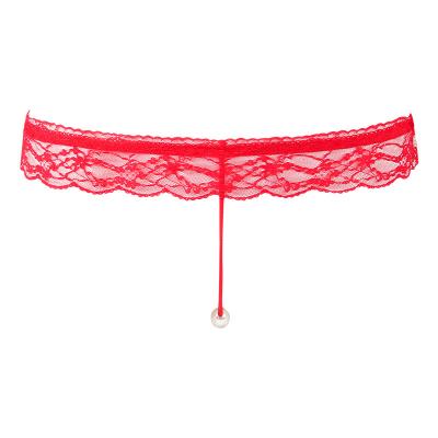 China Sustainable Lace Women Sexy  Low Waist Hot Transparent Panties High Quality Breathable Underwear for sale