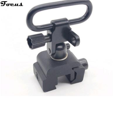 China Sling Swivel Rail Mount Fit 21mm Picatinny Quick Detach Rifle Gun Sling Swivel Rail Mount Fit 21mm Picatinny Weaver Rail Sling Mount for sale