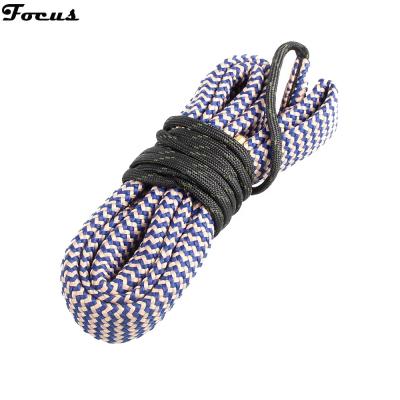 China G14 Hole Nylon Snake .338 .340 Cal Rifle Shooting Gun Rope Pistol Cleaner Gun Cleaning Rope for sale