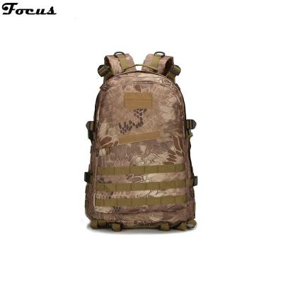 China Waterproof MOLLE Patrol Pack Oxford Cloth 40L Military Tactical Backpack for Camping and Hiking for sale