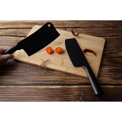 China 2022 New Design High Quality Black Stainless Steel Kitchen Four-piece Knife Set Viable for sale