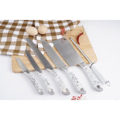 China Viable Amazon Sells Good Quality Stainless Steel Non-Slip Knife Unique Chef Knife for sale