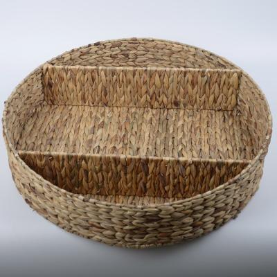 China New Country Design Rattan Vegetable Plankton Baby Hamper Basket With Handles Handwork Daily Mess Storage for sale