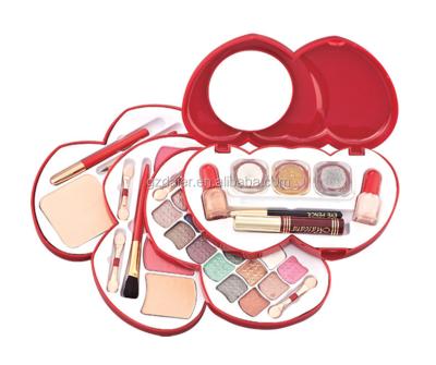 China MAKEUP KIT/SET KMES beauty heart shape makeup kit/set professional eyeshadow powder bulusher face cosmetic PAS: C-921 for sale