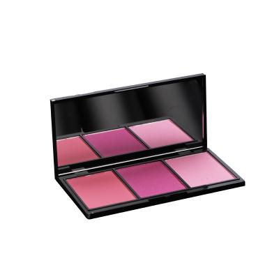 China NEW KMES makeup blush palette private label facial blush 3 colors face blush makeup B523 for sale