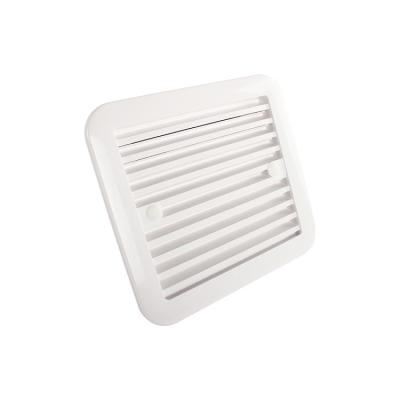 China TYTXRV HVAC Air Louvre Grills Air Damper Anti-Yellowing White Pastic Indoor Outdoor Plastic Duct Cover for sale