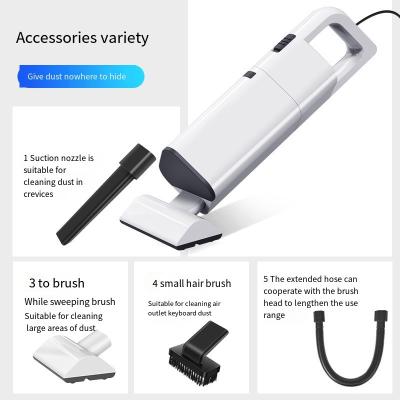 China China-chic New Rechargeable Mini Vehicle Handheld Cordless Vacuum Cleaner Car Cleaner Tools Vehicles Cleaning 39*10*9.5cm 3000pa ABS+PP NC for sale