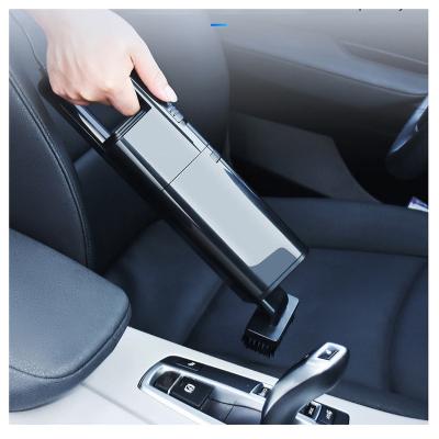 China New China-Chic New Portable Car Vacuum Cleaner With Tire Inflator Vehicle Handheld Auto Cars Led Vacuum Cleaner With Tire Pressure Monitoring for sale