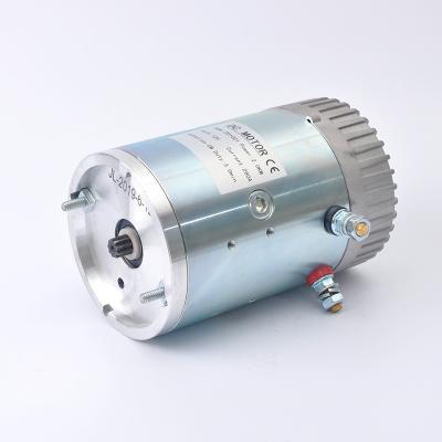 China Chinese factory high quality high torque 12V 1.6KW DC electric motor drip proof for car O.D.114mm ZD1021 for sale