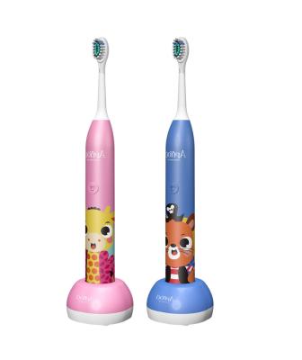 China Kids 3-9 Years Old Smart Smart Type App Connected Wireless Rechargeable Sonic Toothbrush Kids Electric Toothbrushes For Kids Custom Logo for sale