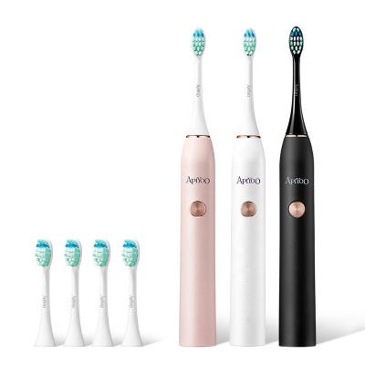 China Speed ​​APIYOO Private Label Sonic Powered Whitening Electric Toothbrush 5 Adult Automatic Travel 360 China Whitening for sale