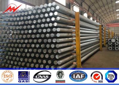 China 8 Sided 24M Clase 3000 Metal Steel Utility Poles For Transmission Overhead Line for sale