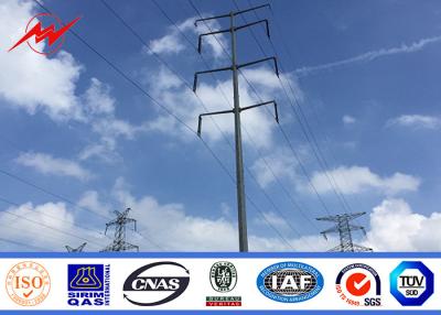 China Medium Voltage Electrical Power High Mast Pole Transmission Line Project for sale