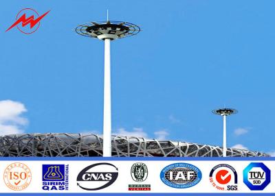 China la inmersión caliente al aire libre de los 40M galvanizó la alta torre del palo con el sistema de Rasing para la iluminación del estadio en venta