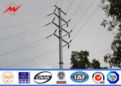 Κίνα 66kv πύργος γραμμών Πολωνού δύναμης μετάδοσης ηλεκτρικής ενέργειας/χάλυβας ευθύς Πολωνός για την εναέρια γραμμή μετάδοσης προς πώληση