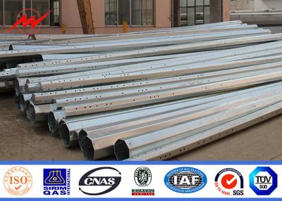 China estándar de acero galvanizado de poste Filipinas NEA de la inmersión caliente de los 25FT 2.5m m Thickenss en venta