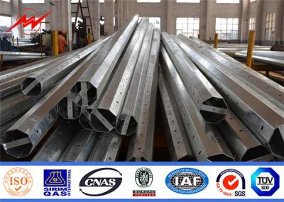 China la inmersión caliente para uso general de postes de poder 11kv galvanizó octagonal en venta