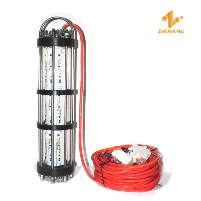 China SUS+AL+PMMA IP68 High Power Fishing Net Night LED 30m Bottom Water 1500W Deep Sea LED Fishing Light for sale