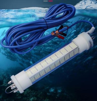 China 140W Fish Catching Green Night Boat Attract Squid Fish LED Lure Sling Underwater Fishing Light for sale