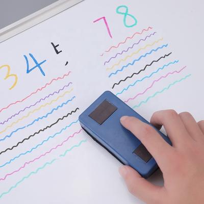 China Erasable Marker Pen With Eraser Exquisite Whiteboard School Supplies for sale