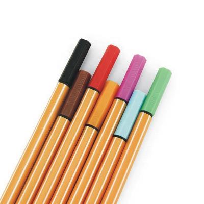 China Diversified Hot Selling Round Rod Pen Sketch Set Pen Painting Graffiti for sale