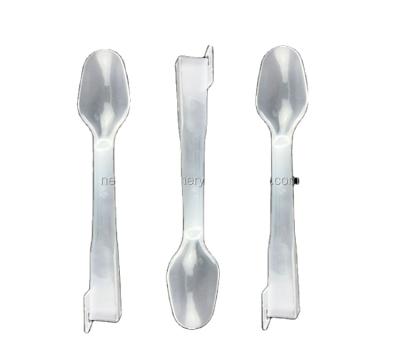 China High Quality Flurry Ice Cream Food Grade Disposable Plastic Spoon for sale