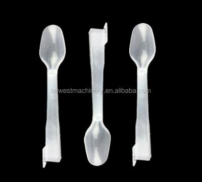 China DOUBLE WALL MC Flurry Ice Cream Stir Spoons Food Grade for sale