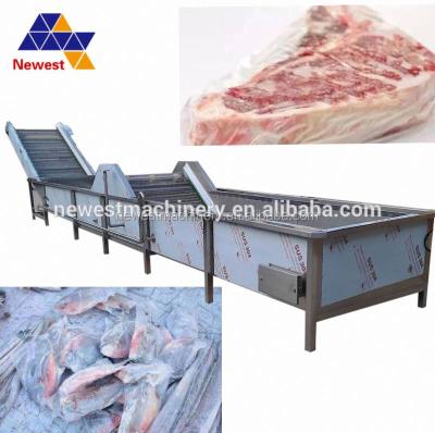 China food & Frozen beverage factory good quality meat thawing equipment/frozen food thawing equipment/frozen food meat thawing washing machine for sale