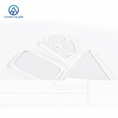 China Heat Resistance Glass Cut To Size Flat Shape Custom Size Glass for sale