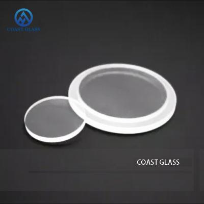 China Vidrio de sílice fundido de 5 mm de cristal de anillo de cuarzo congelado transparente para equipos y instrumentos ópticos en venta