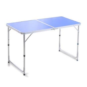 China Durable outdoor light weight aluminum alloy camping beach barbecue table customizable logo portable modern folding casual desk for sale