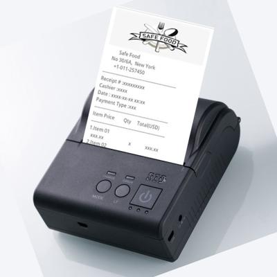 China 72mm Android Portable 80mm Thermal Printer Mobile Small Ticket Printer For Logistics And Store for sale