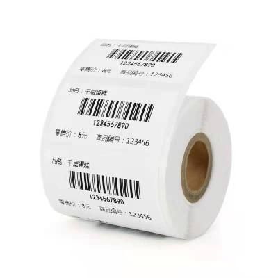 China Water And Oil Proof/Scratch Resistance/Anti-Tear Clothing Label Thermal Self Adhesive Label Paper Tear Resistance/Anti-scratch Label Paper For Portable Printer Label ER-5801 for sale