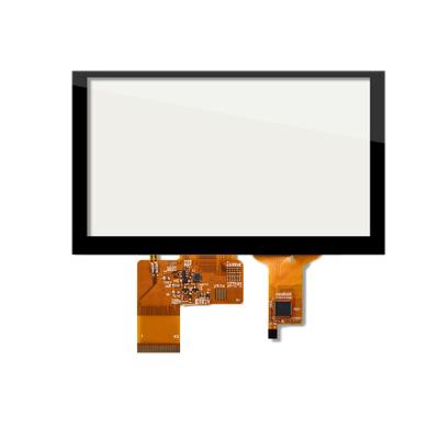 China Shenzhen factory direct sales 5 inch 500 inch brightness LCD display screen 800*480 with full touch IPS viewing angle 5 inch for sale