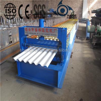 China 780mm 780 corrugated steel sheets and tiles making machine for roof wall for sale