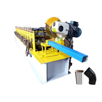 China Make Downspout Construction Rainwater Gutter Steelmaking Machine Price for sale