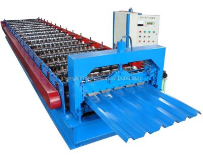 China Pneumatic Hotels Metal Roof Sheet Making Machinery for sale